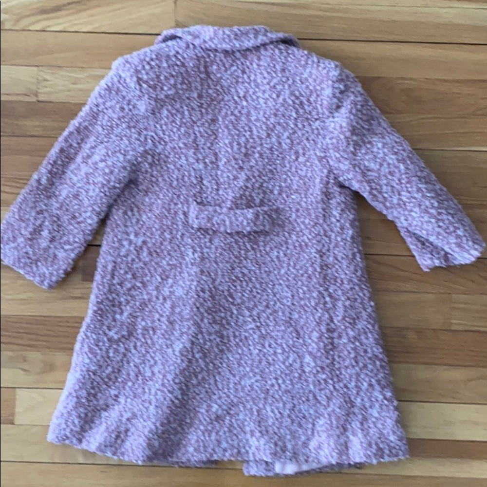 Lesy by Lisetta Cosi girl’s pink spring coat - Picture 3 of 3